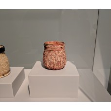 The dawn of new art, ivory box with cross design